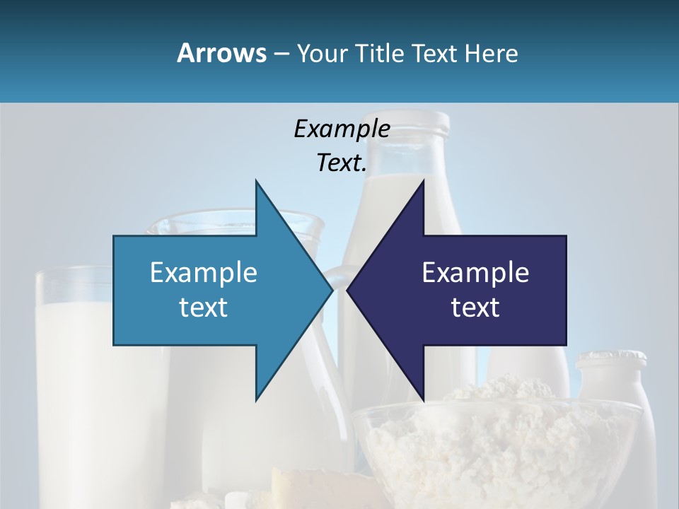 Milk And Dairy Products PowerPoint Template