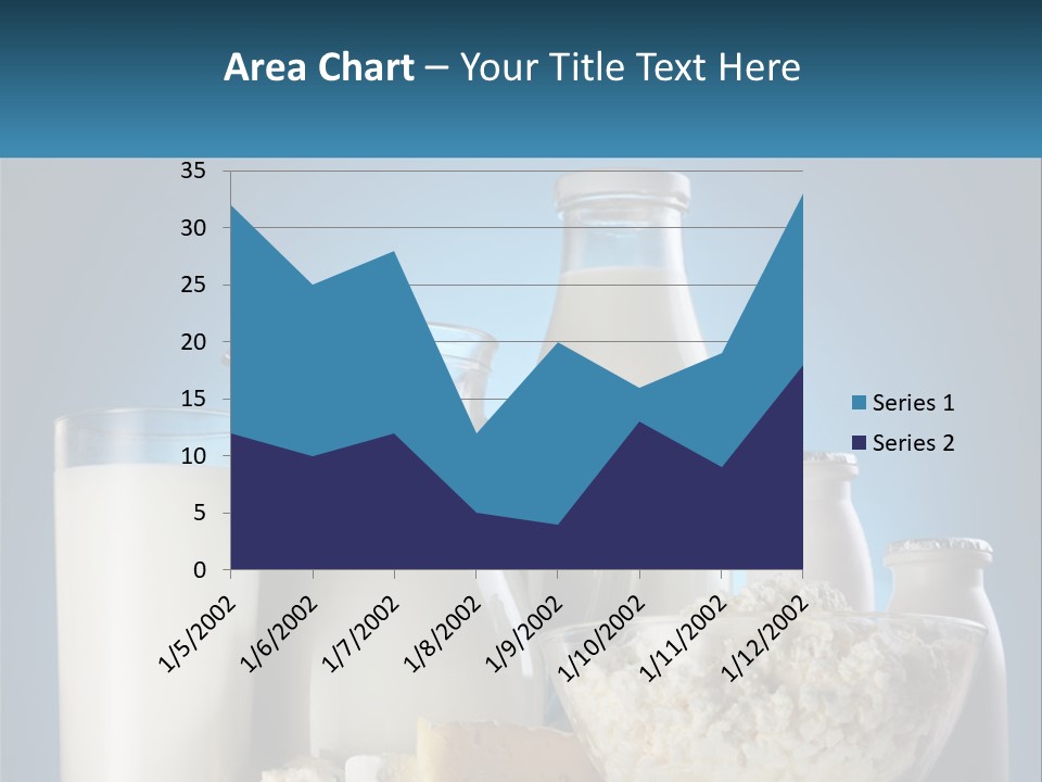 Milk And Dairy Products PowerPoint Template