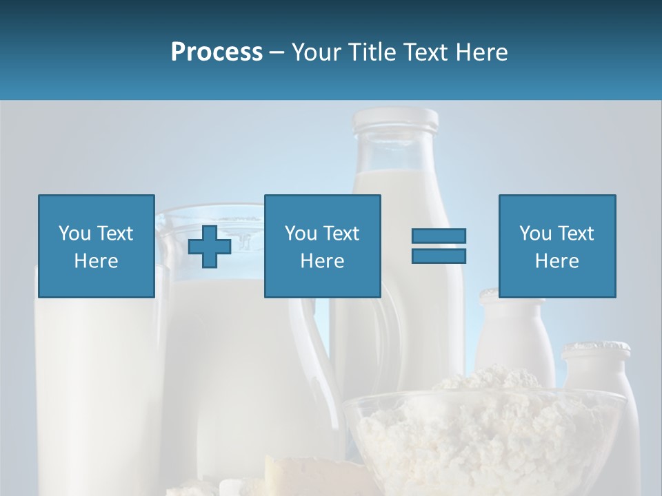 Milk And Dairy Products PowerPoint Template