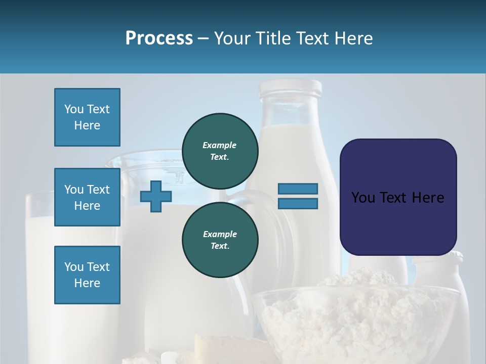 Milk And Dairy Products PowerPoint Template