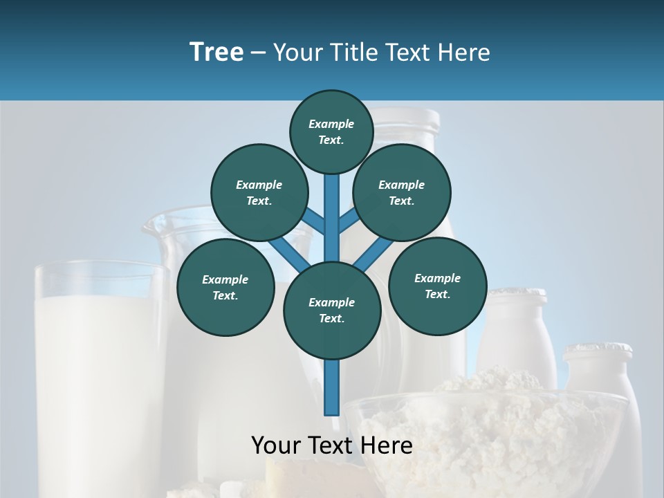 Milk And Dairy Products PowerPoint Template