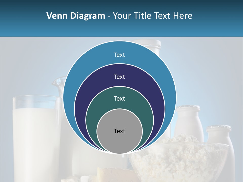 Milk And Dairy Products PowerPoint Template