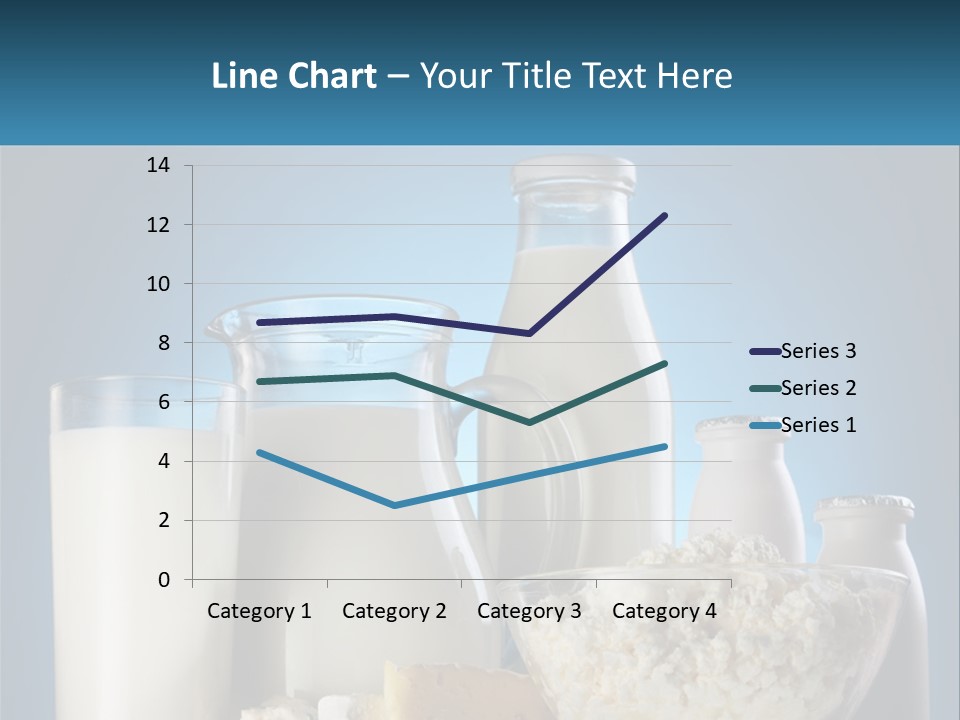 Milk And Dairy Products PowerPoint Template