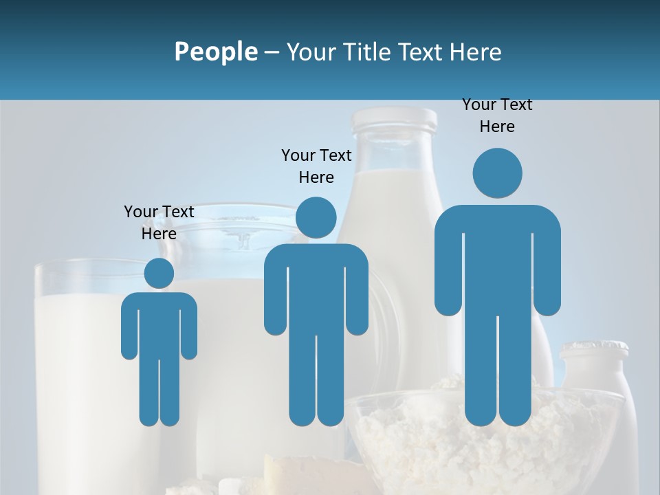 Milk And Dairy Products PowerPoint Template