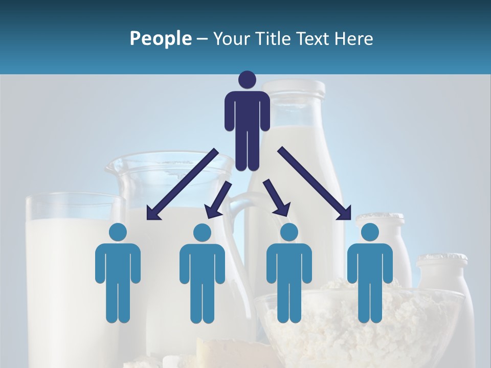 Milk And Dairy Products PowerPoint Template