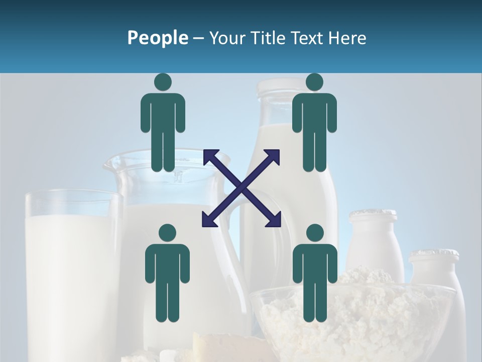 Milk And Dairy Products PowerPoint Template