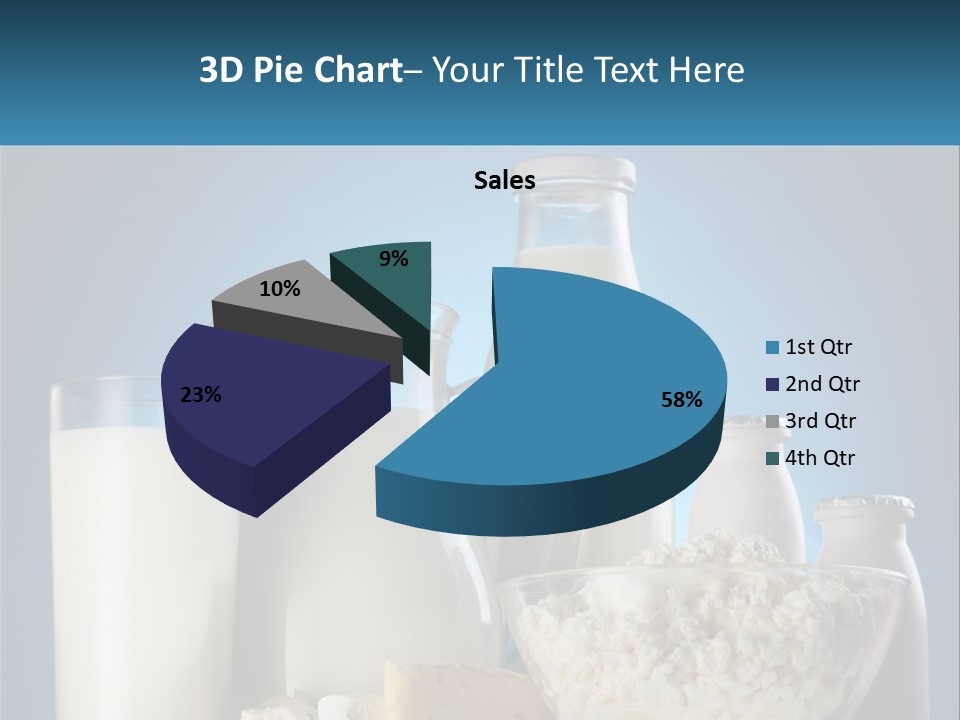 Milk And Dairy Products PowerPoint Template