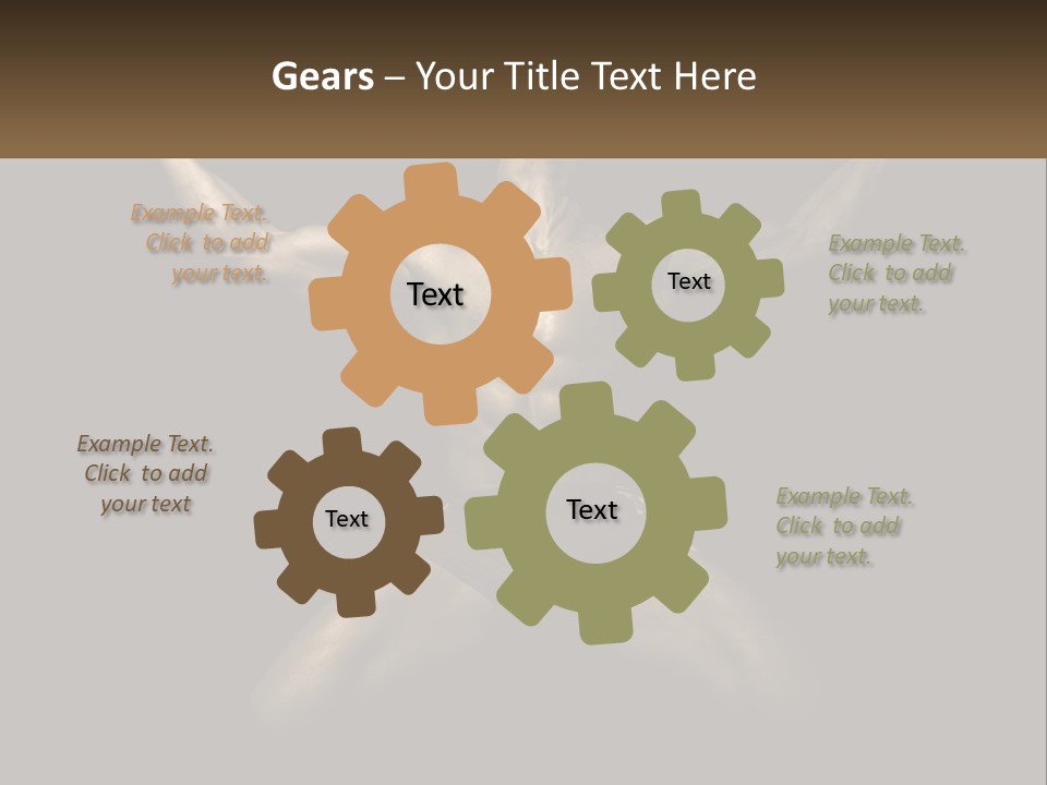 A Bodybuilding Man With His Arms Up In The Air PowerPoint Template