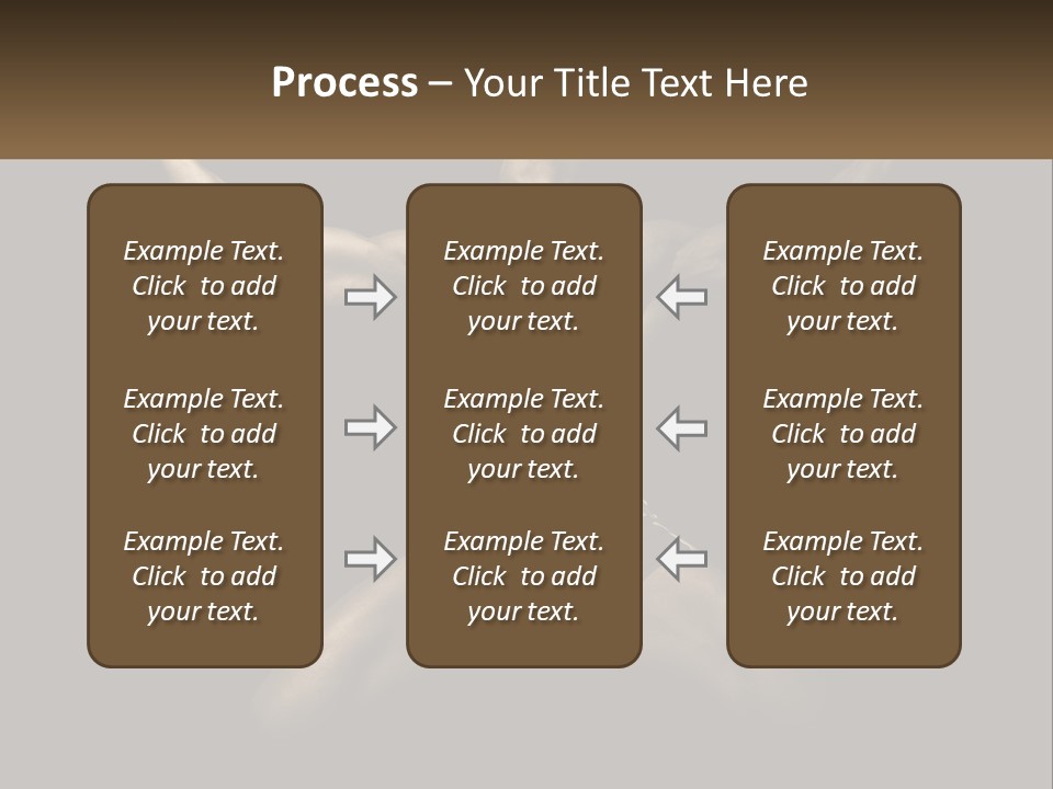A Bodybuilding Man With His Arms Up In The Air PowerPoint Template