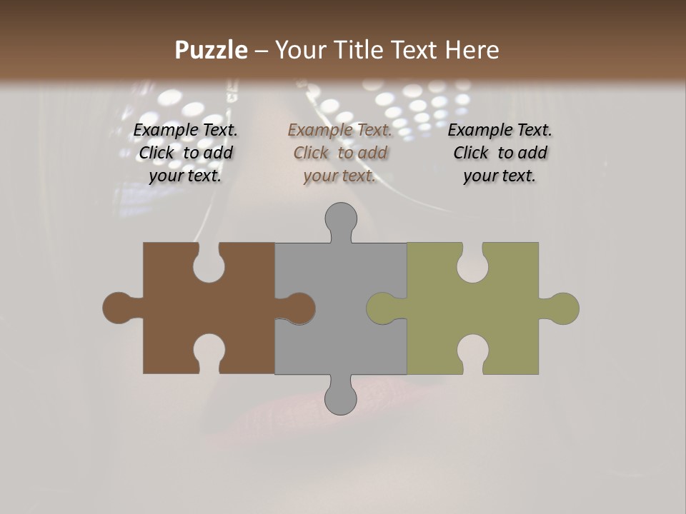 A Woman Wearing Sunglasses With A Red Lipstick PowerPoint Template