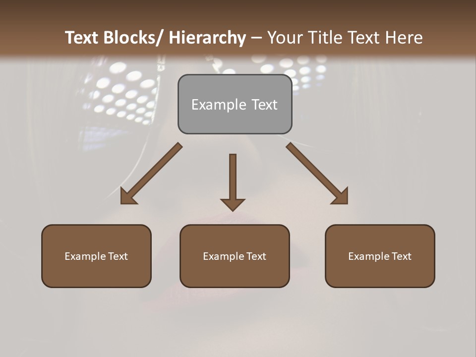 A Woman Wearing Sunglasses With A Red Lipstick PowerPoint Template