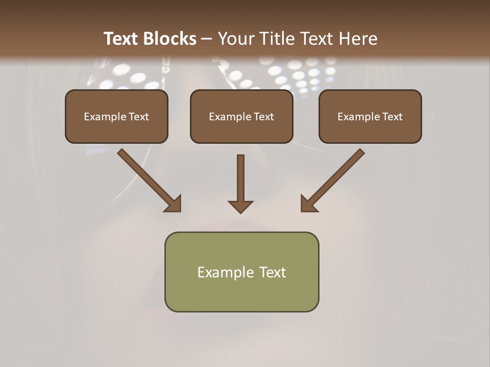 A Woman Wearing Sunglasses With A Red Lipstick PowerPoint Template