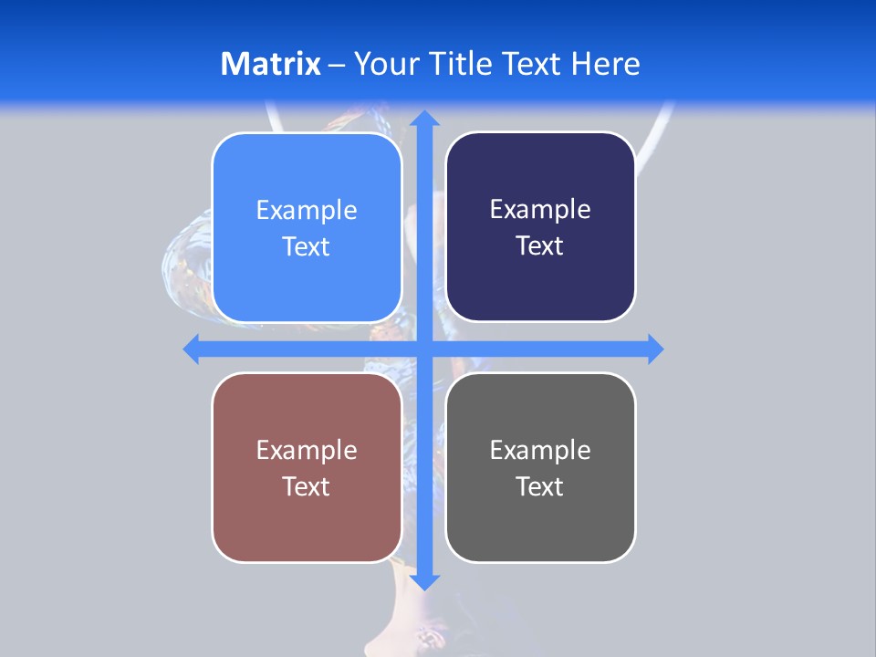 A Woman Doing Aerial Acrobatics On A Hoop PowerPoint Template