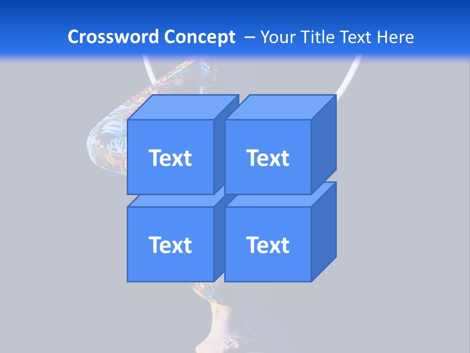 A Woman Doing Aerial Acrobatics On A Hoop PowerPoint Template