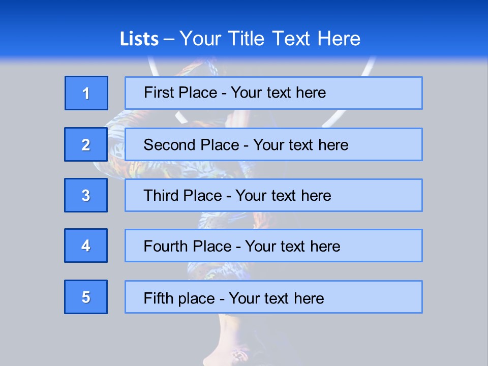 A Woman Doing Aerial Acrobatics On A Hoop PowerPoint Template