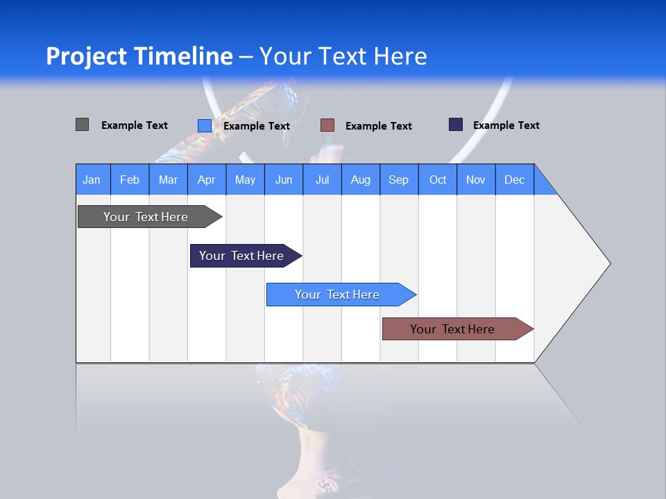 A Woman Doing Aerial Acrobatics On A Hoop PowerPoint Template