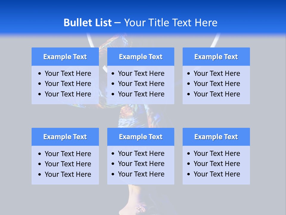 A Woman Doing Aerial Acrobatics On A Hoop PowerPoint Template