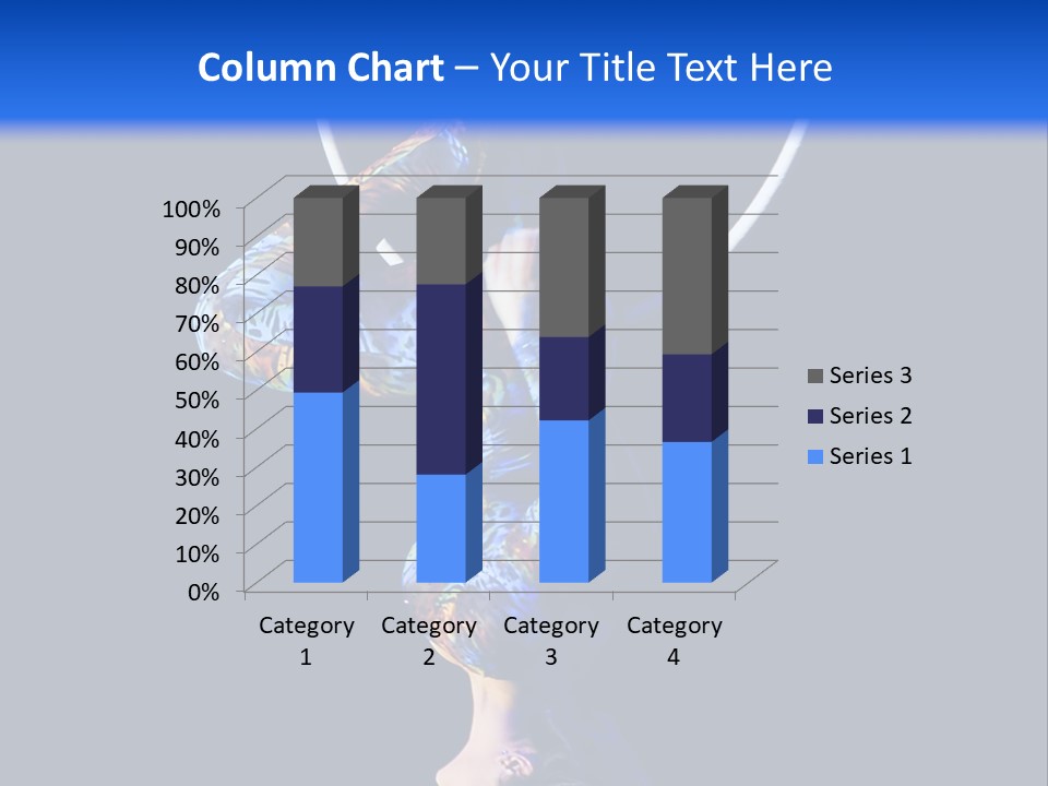 A Woman Doing Aerial Acrobatics On A Hoop PowerPoint Template