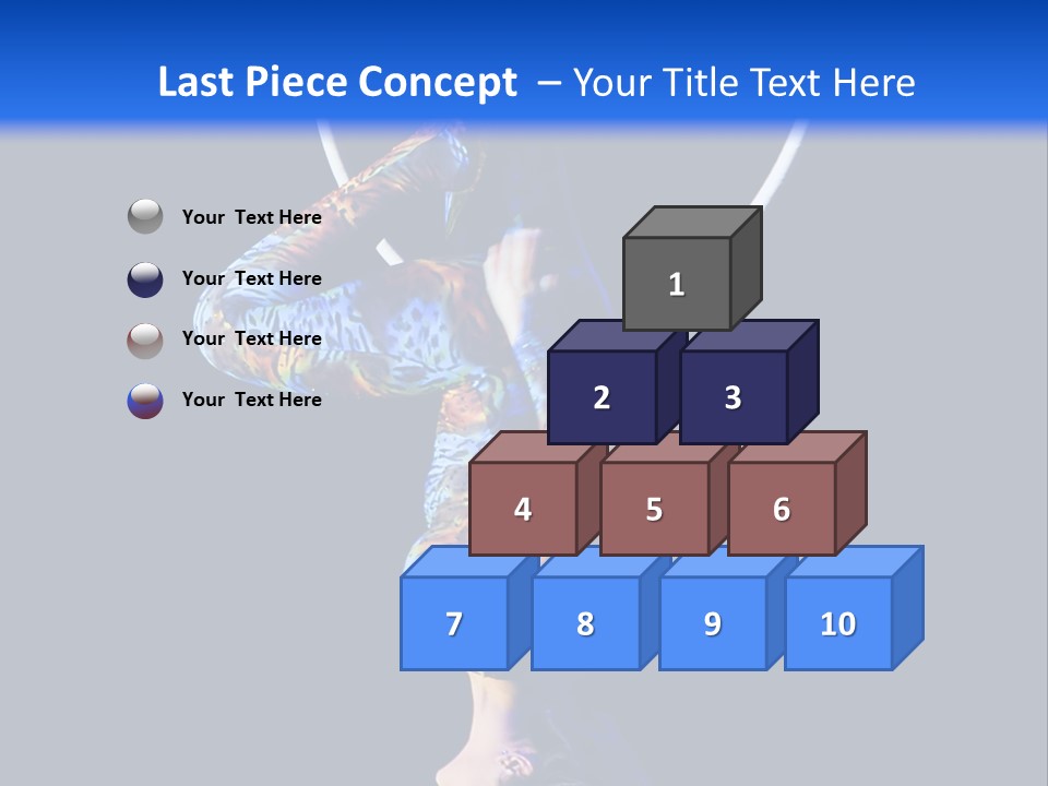 A Woman Doing Aerial Acrobatics On A Hoop PowerPoint Template