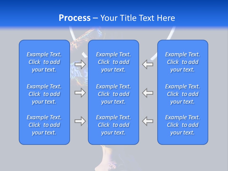 A Woman Doing Aerial Acrobatics On A Hoop PowerPoint Template
