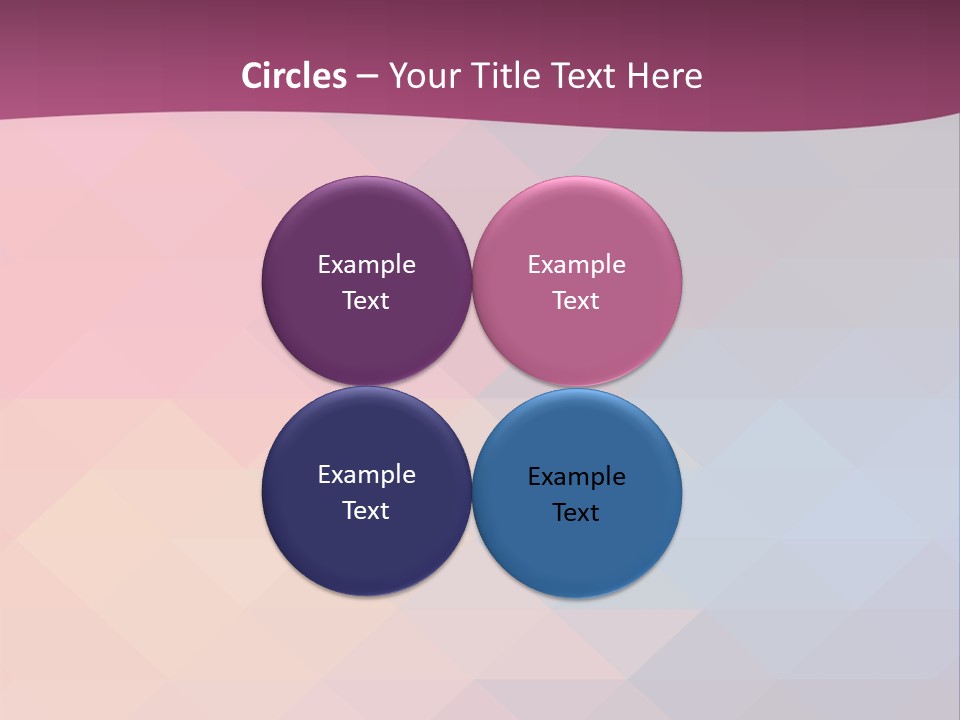 A Colorful Abstract Background With The Words Name Of Presentation PowerPoint Template