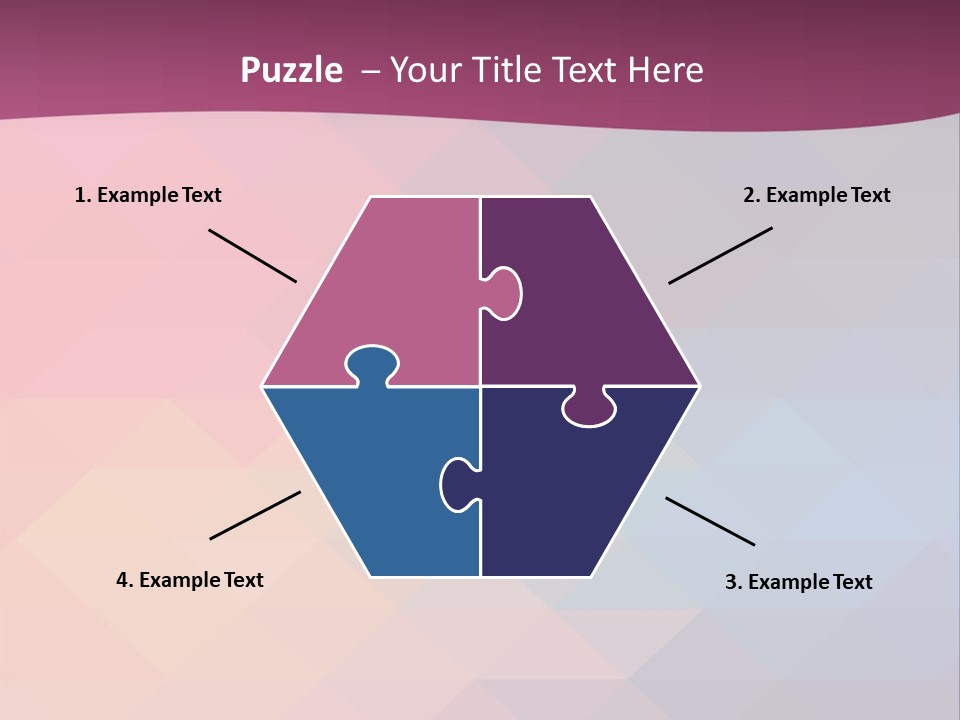 A Colorful Abstract Background With The Words Name Of Presentation PowerPoint Template