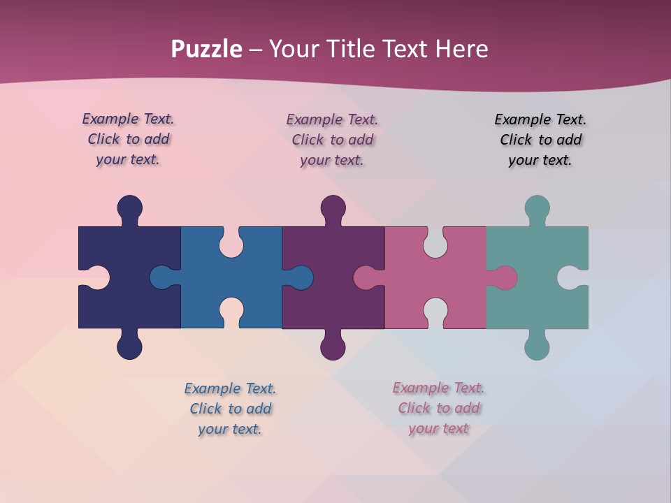 A Colorful Abstract Background With The Words Name Of Presentation PowerPoint Template