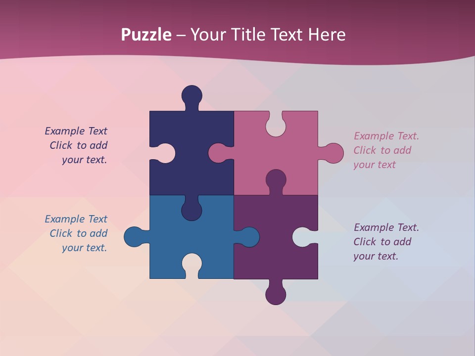 A Colorful Abstract Background With The Words Name Of Presentation PowerPoint Template