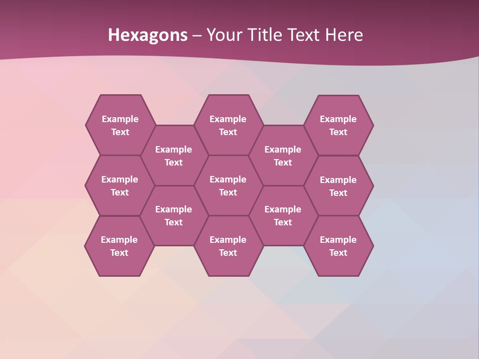 A Colorful Abstract Background With The Words Name Of Presentation PowerPoint Template