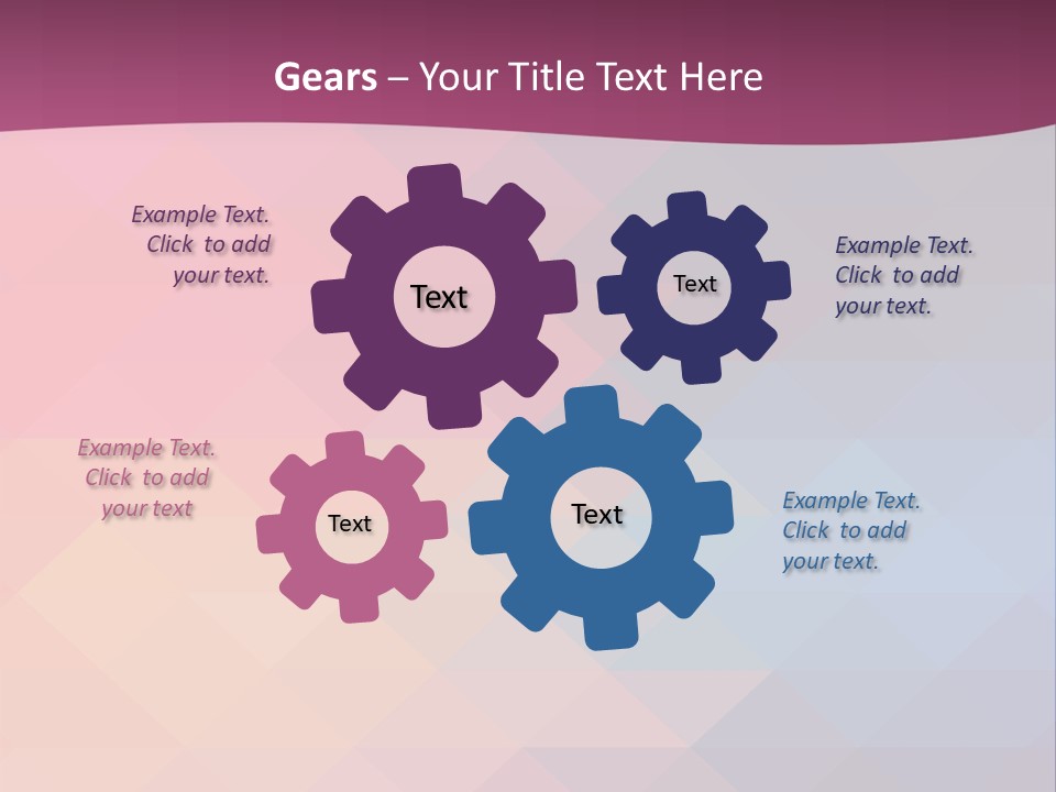 A Colorful Abstract Background With The Words Name Of Presentation PowerPoint Template