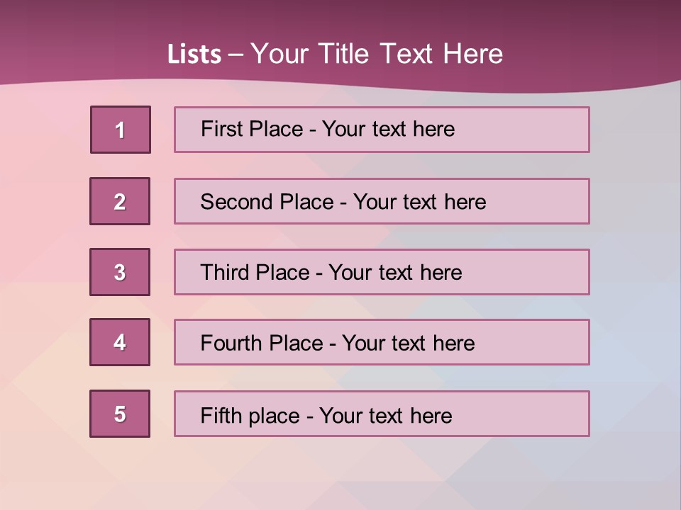 A Colorful Abstract Background With The Words Name Of Presentation PowerPoint Template