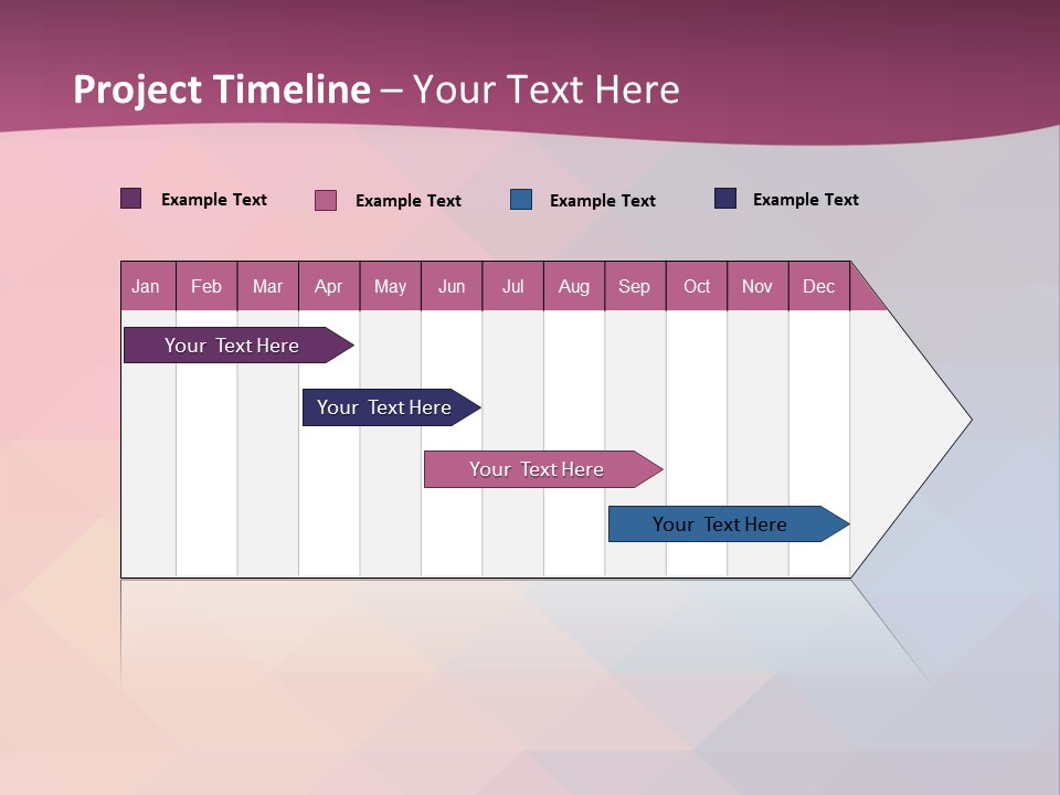 A Colorful Abstract Background With The Words Name Of Presentation PowerPoint Template