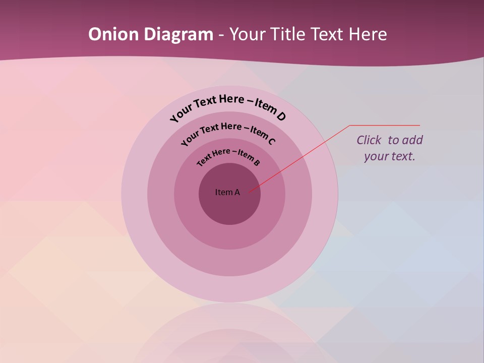 A Colorful Abstract Background With The Words Name Of Presentation PowerPoint Template