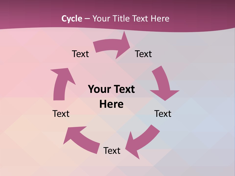 A Colorful Abstract Background With The Words Name Of Presentation PowerPoint Template