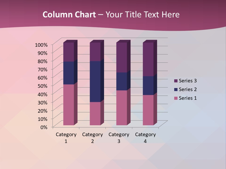 A Colorful Abstract Background With The Words Name Of Presentation PowerPoint Template