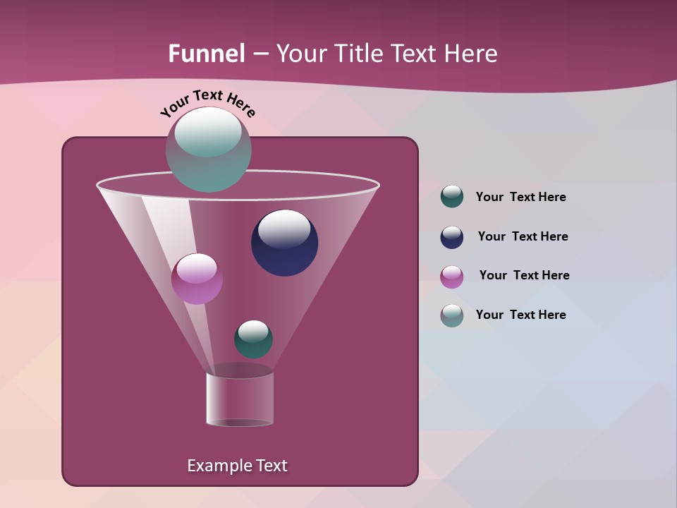 A Colorful Abstract Background With The Words Name Of Presentation PowerPoint Template