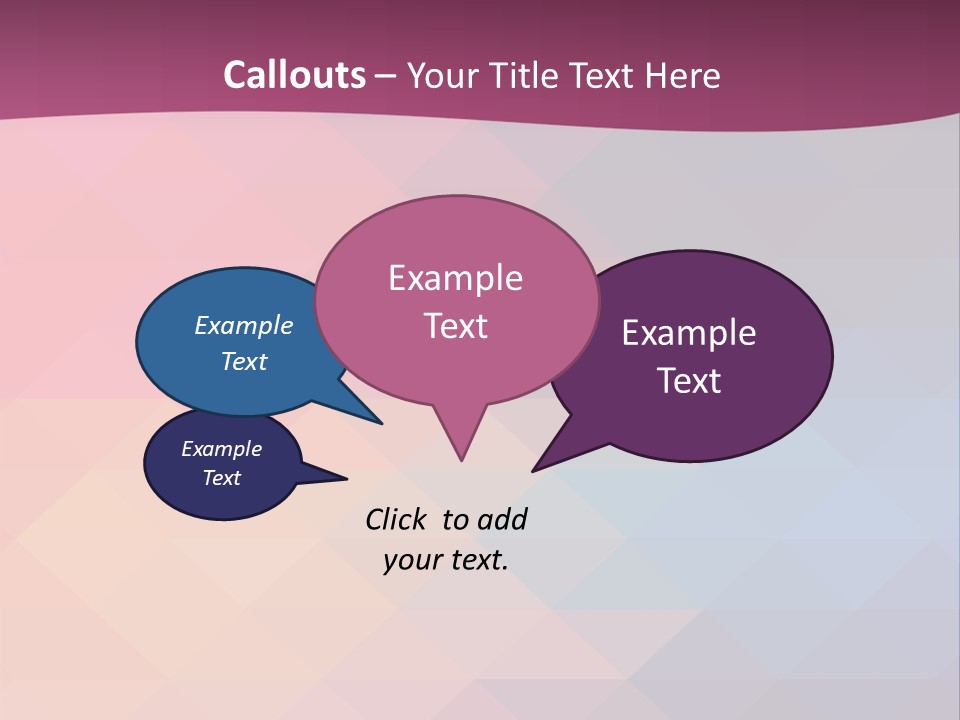 A Colorful Abstract Background With The Words Name Of Presentation PowerPoint Template