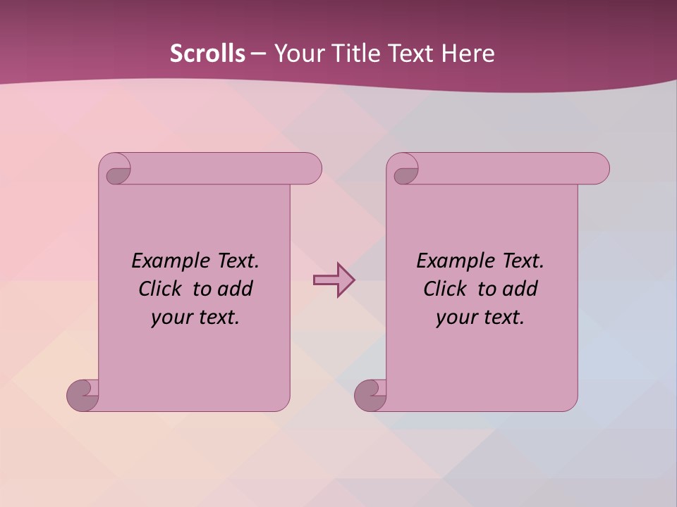 A Colorful Abstract Background With The Words Name Of Presentation PowerPoint Template