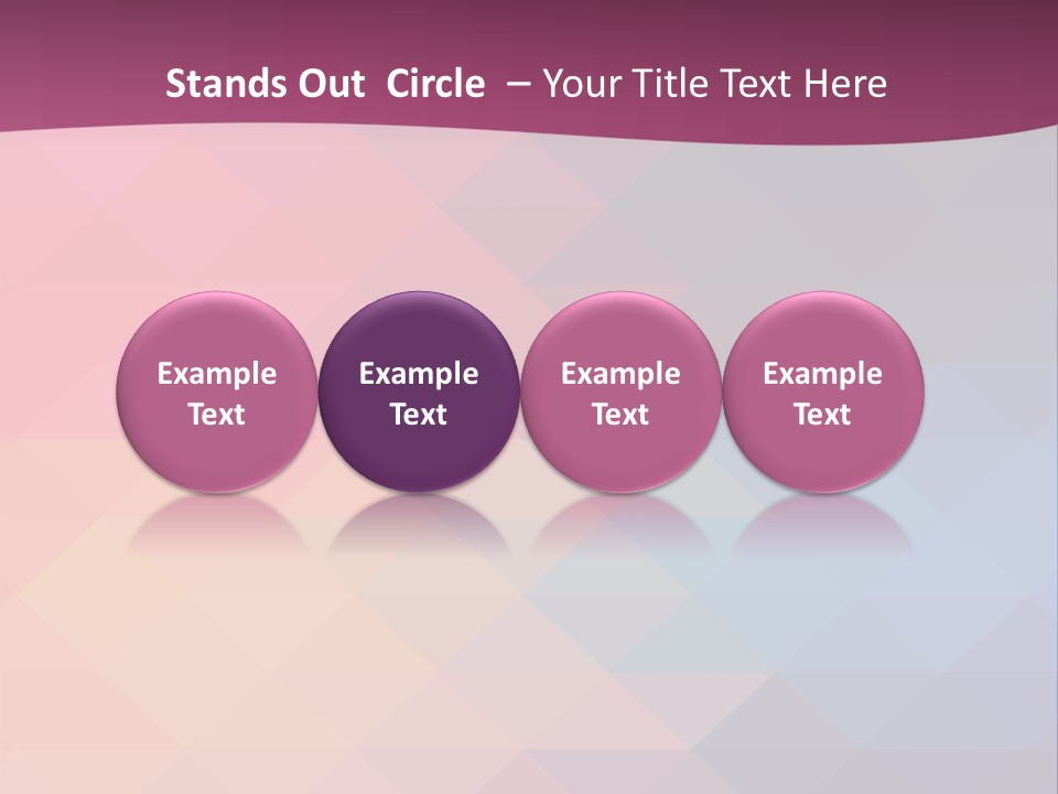 A Colorful Abstract Background With The Words Name Of Presentation PowerPoint Template