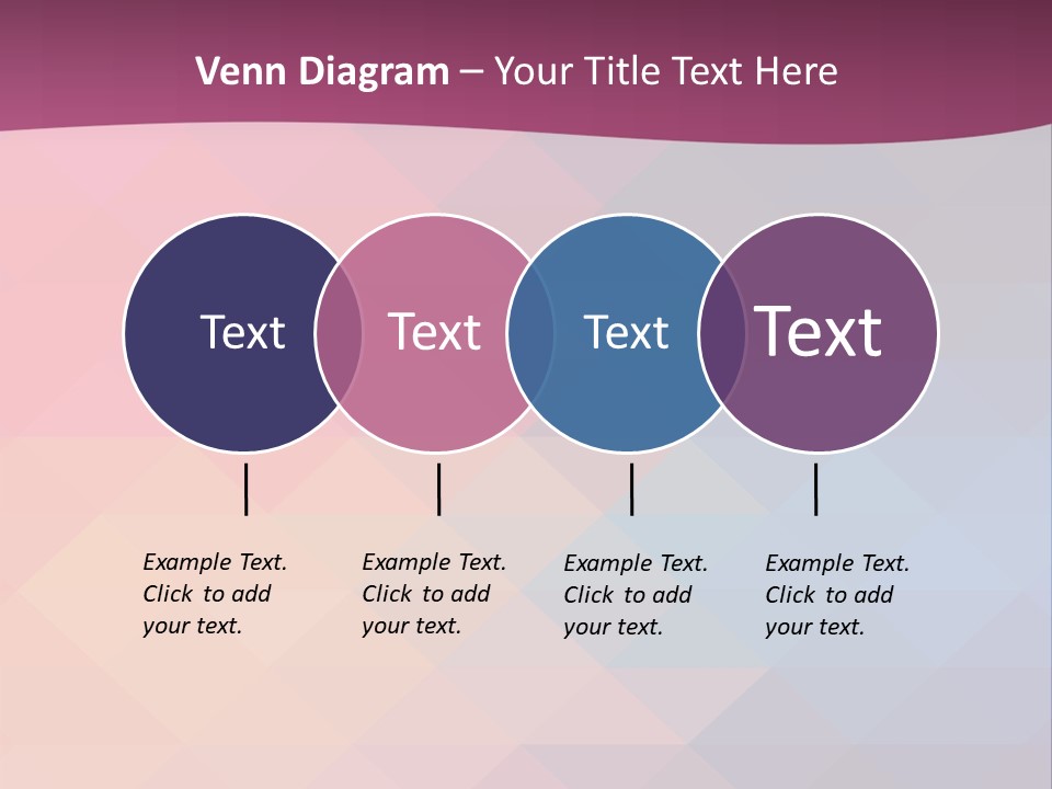 A Colorful Abstract Background With The Words Name Of Presentation PowerPoint Template