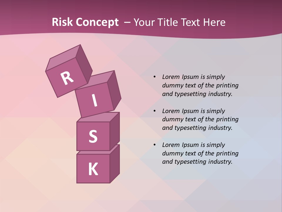 A Colorful Abstract Background With The Words Name Of Presentation PowerPoint Template