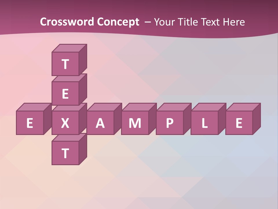 A Colorful Abstract Background With The Words Name Of Presentation PowerPoint Template