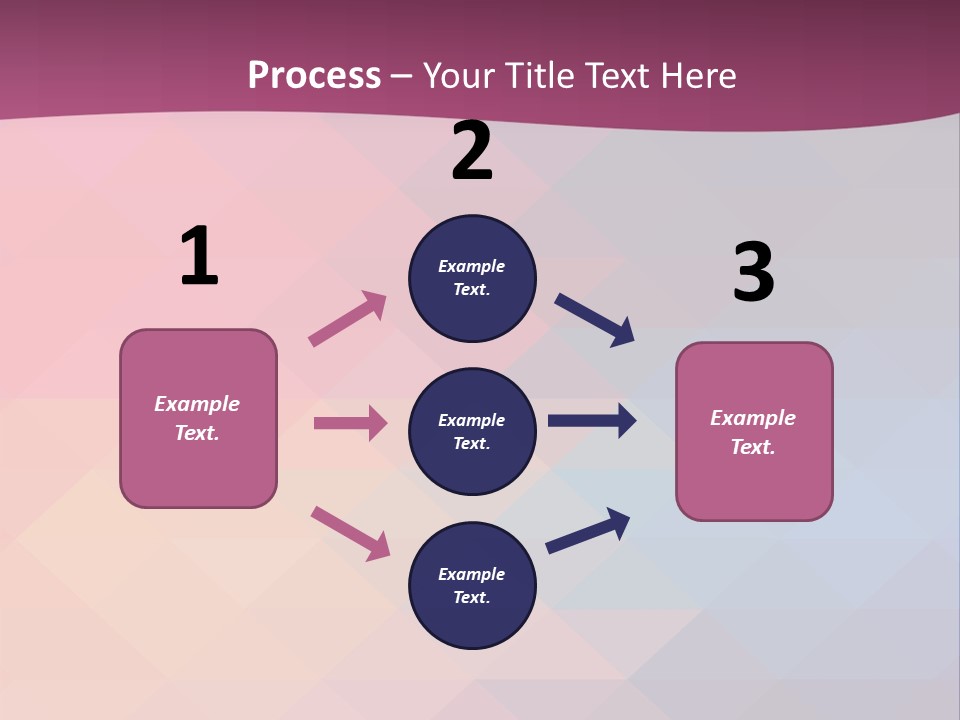 A Colorful Abstract Background With The Words Name Of Presentation PowerPoint Template