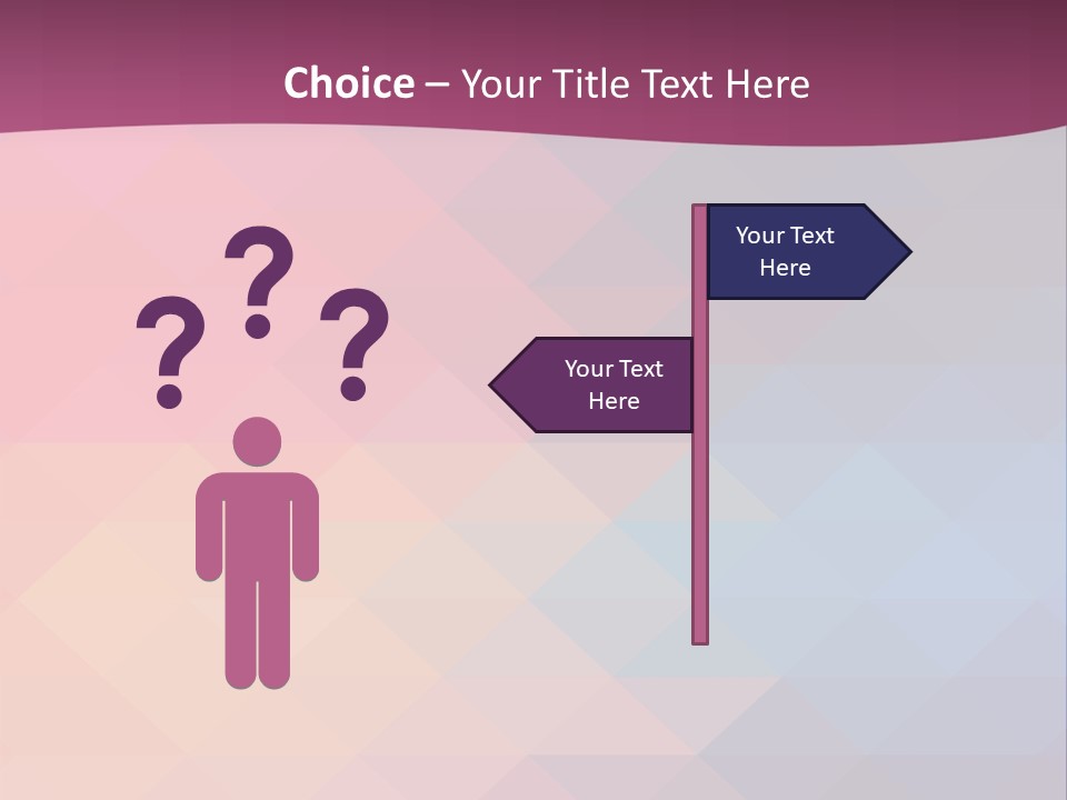 A Colorful Abstract Background With The Words Name Of Presentation PowerPoint Template