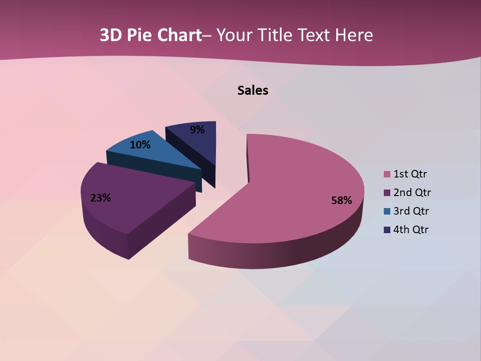 A Colorful Abstract Background With The Words Name Of Presentation PowerPoint Template