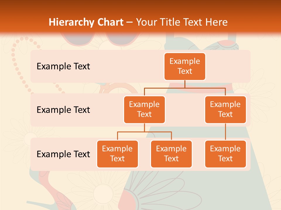 A Woman's Dress And Accessories Powerpoint Template PowerPoint Template