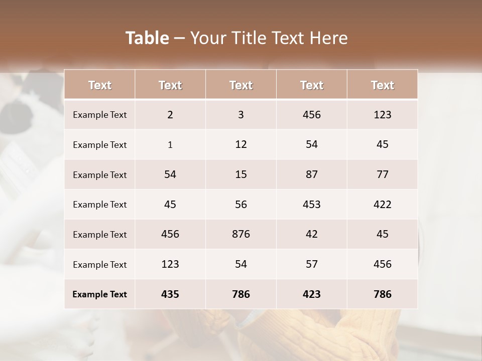 A Woman In A Yellow Sweater Is Holding A White Shoe PowerPoint Template