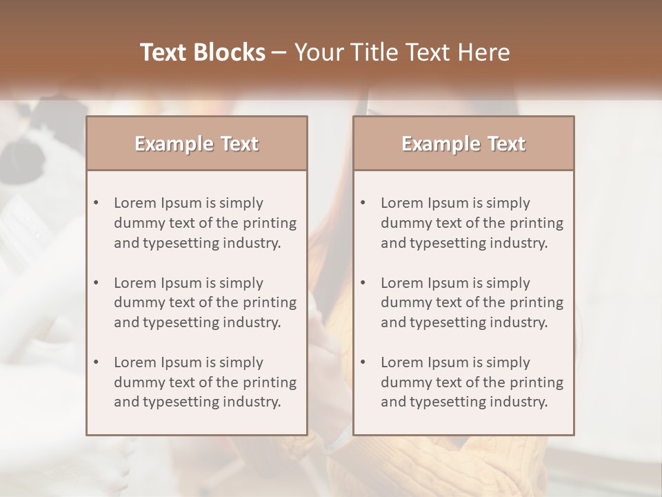 A Woman In A Yellow Sweater Is Holding A White Shoe PowerPoint Template