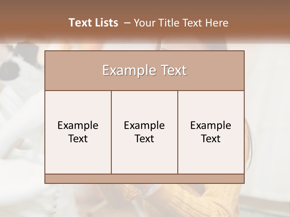 A Woman In A Yellow Sweater Is Holding A White Shoe PowerPoint Template