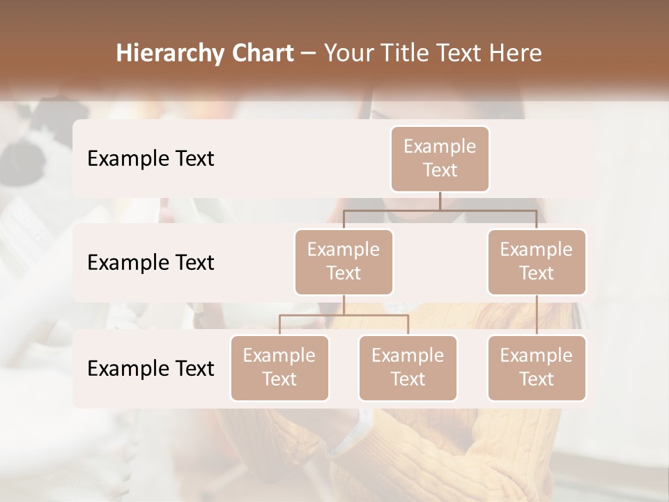 A Woman In A Yellow Sweater Is Holding A White Shoe PowerPoint Template